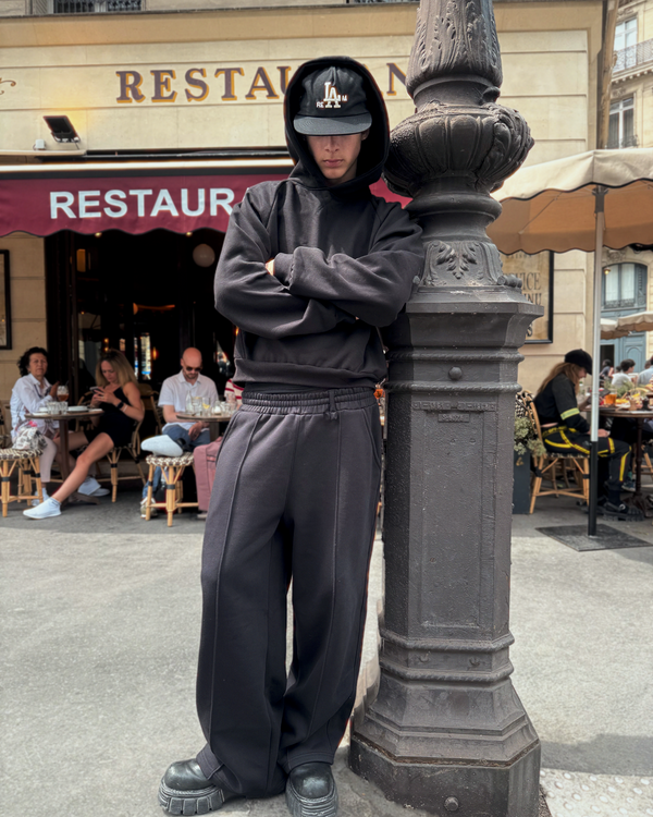 RE'LA'M UNCONSTRUCTED VINTAGE CAP BLACK