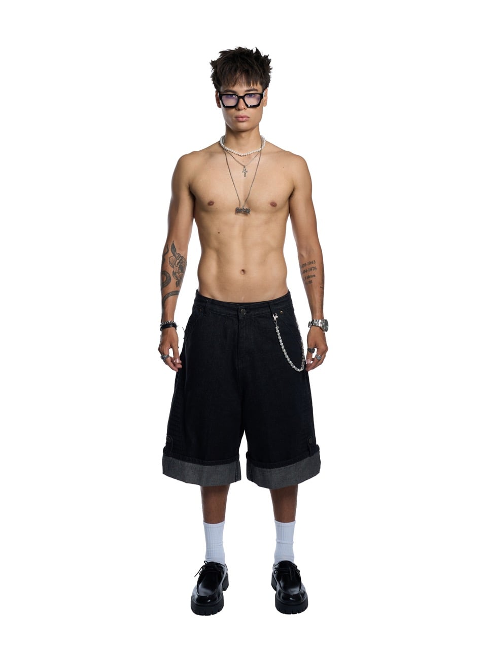 EITHER JEAN SHORTS