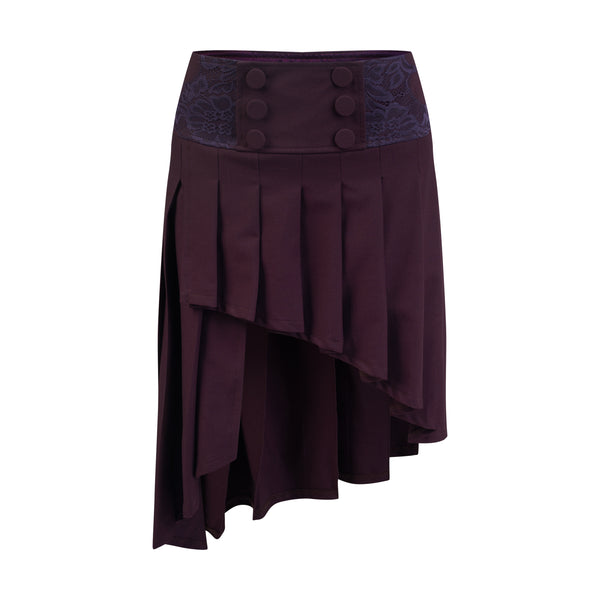 POISON PLEATS SKIRT