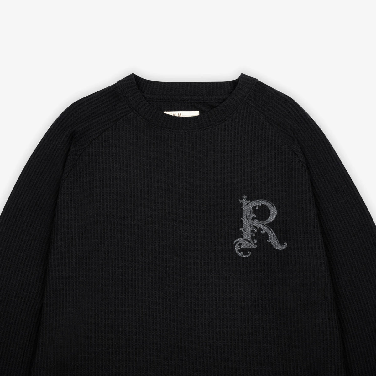 WAFFLE KNIT LONG SLEEVE