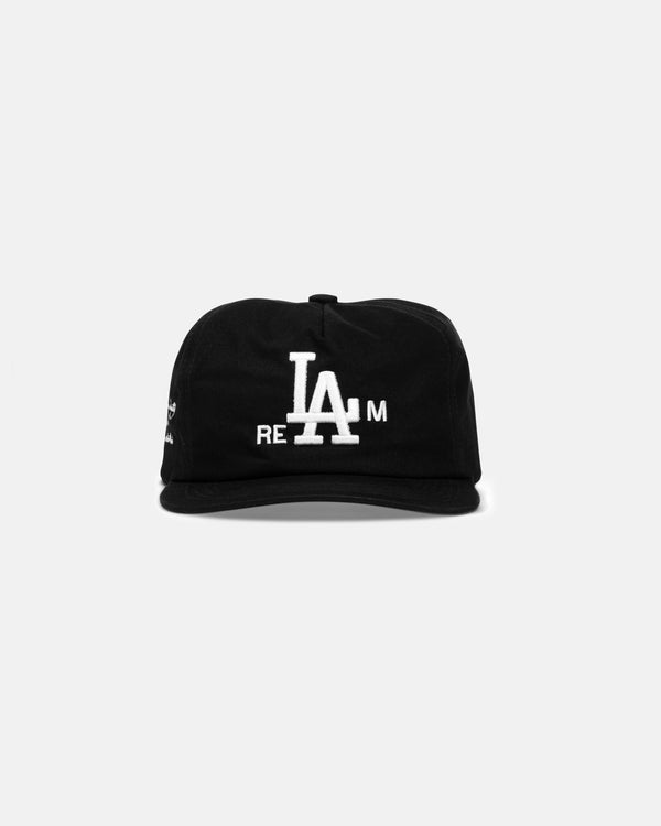 RE'LA'M UNCONSTRUCTED VINTAGE CAP BLACK