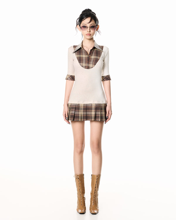Urban Angels Plaid Dress