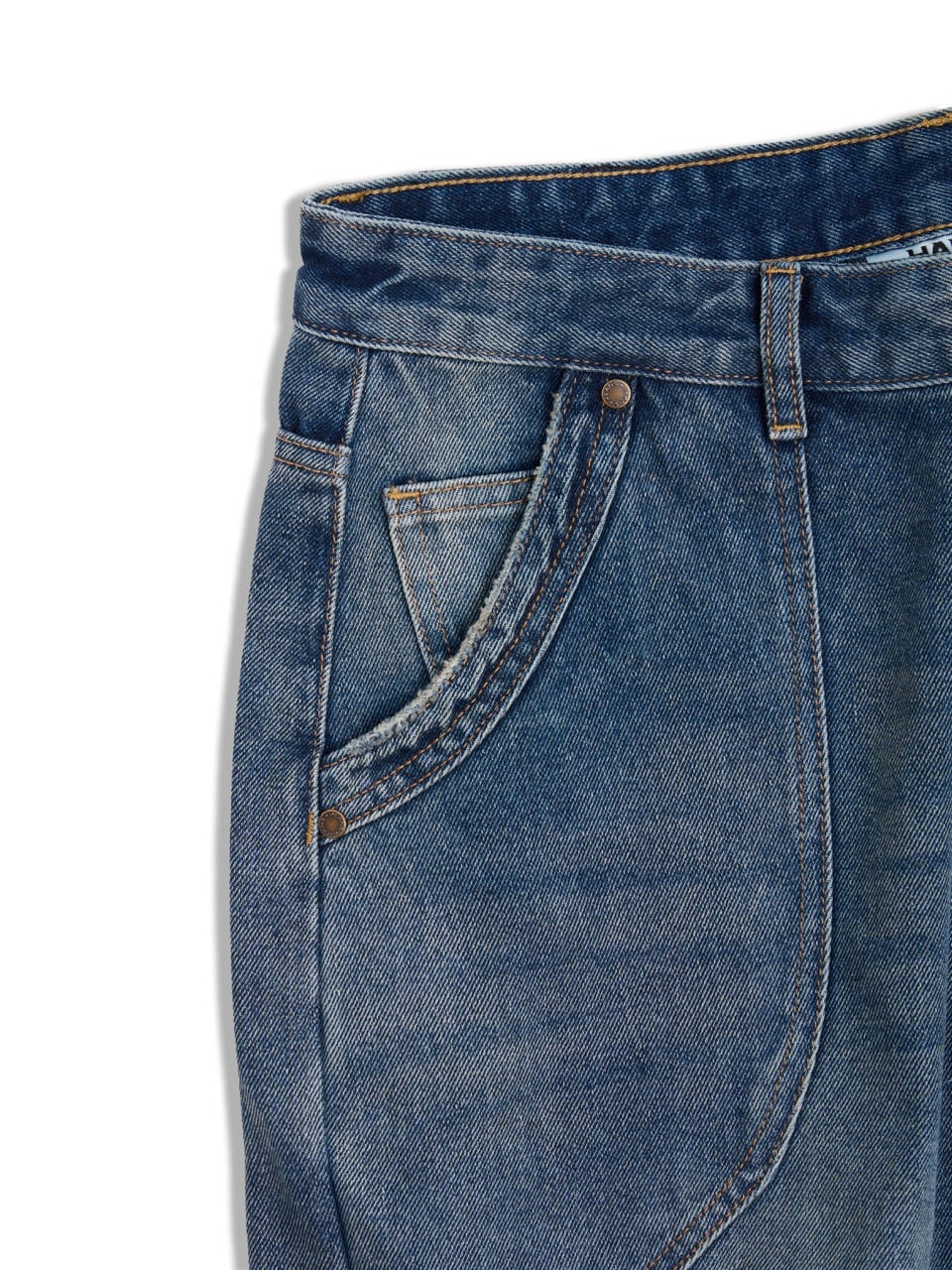 STITCH WIDELEG JEANS
