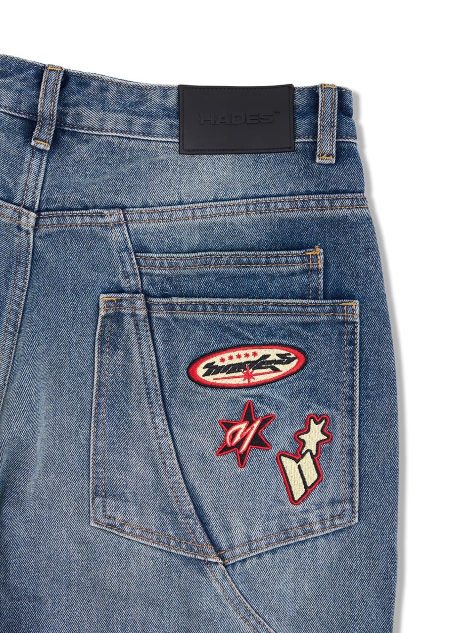 STITCH WIDELEG JEANS